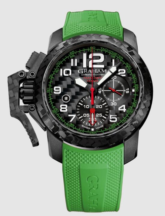 Replica Graham Watch 2CCBK.G06A CHRONOFIGHTER SUPERLIGHT CARBON GREEN